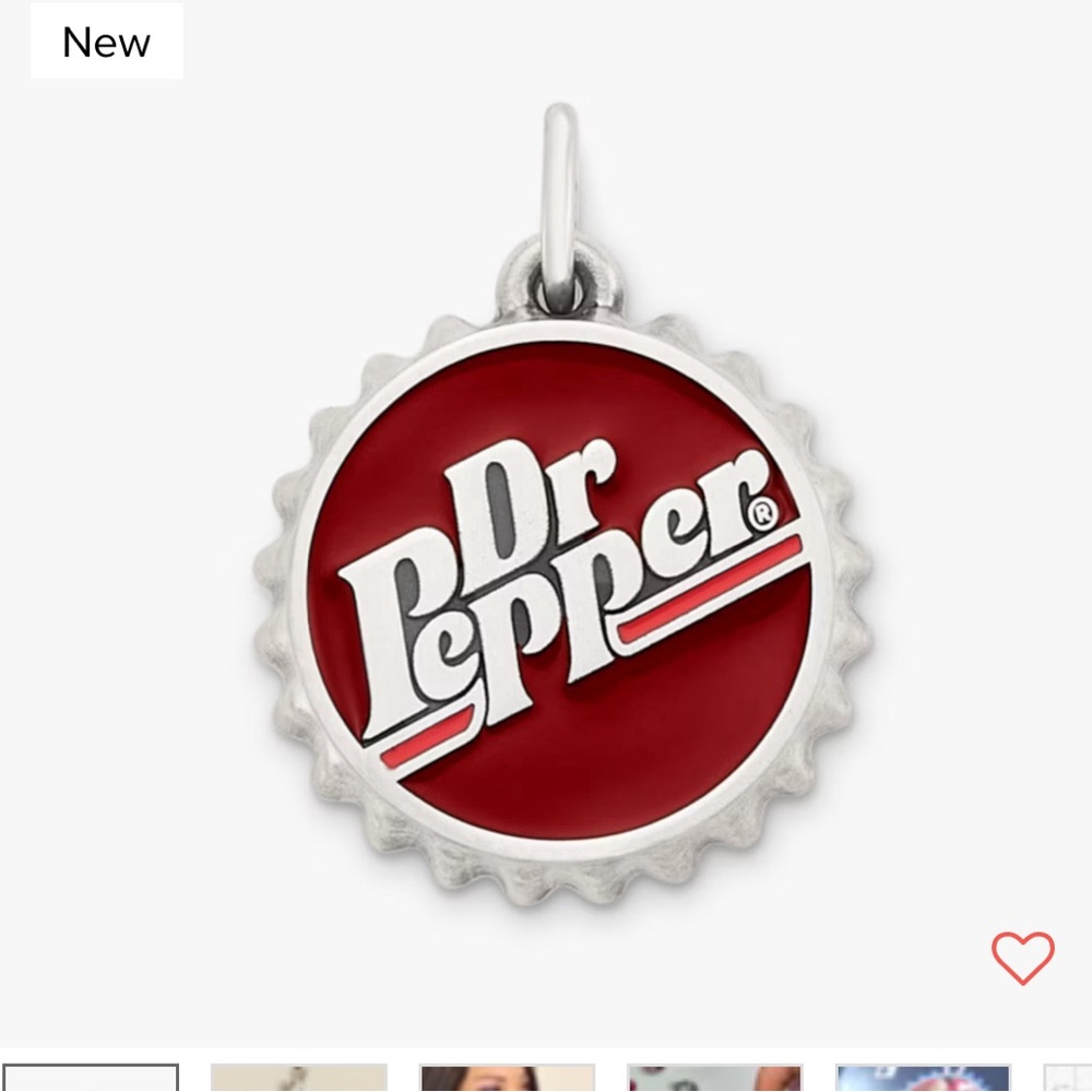 James Avery Dr Pepper charm